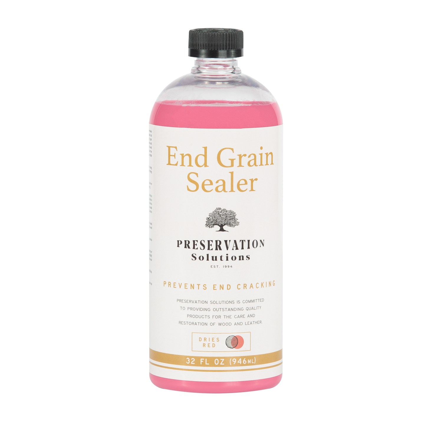 End Grain Sealer Red