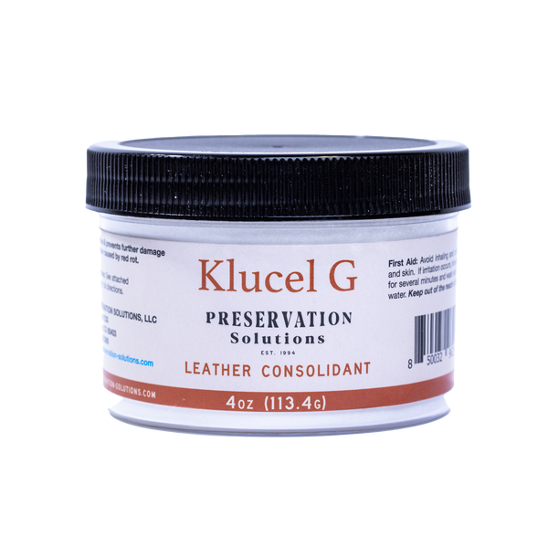 Klucel G Leather Stabilizer – Preservation Solutions