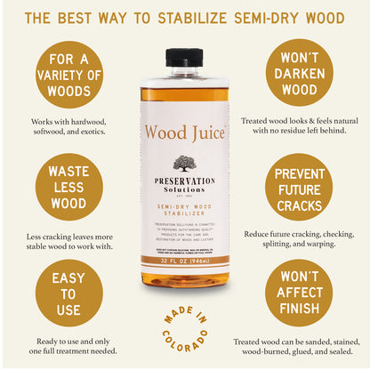 Wood Juice - Semi Dry Wood Stabilizer